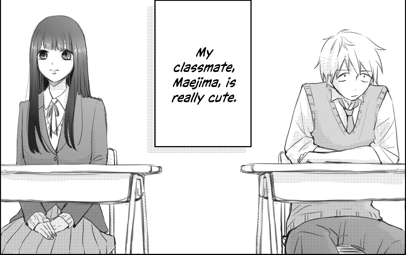 My Classmate, Maejima, Is Really Cute